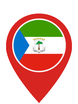 Equatorial Guinea Pin Bounce animated flag GIF