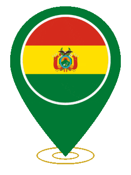 Bolivia Pin Heartbeat animated flag GIF