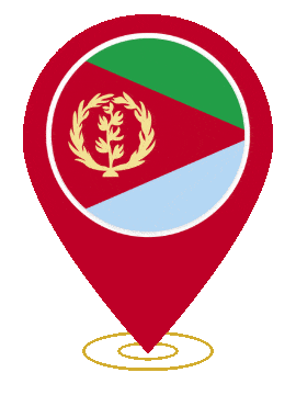 Eritrea Pin Heartbeat animated flag GIF