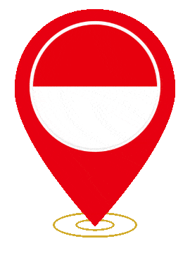 Indonesia Pin Heartbeat animated flag GIF