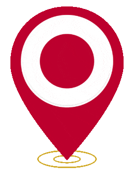 Japan Pin Heartbeat animated flag GIF