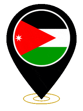 Jordan Pin Heartbeat animated flag GIF