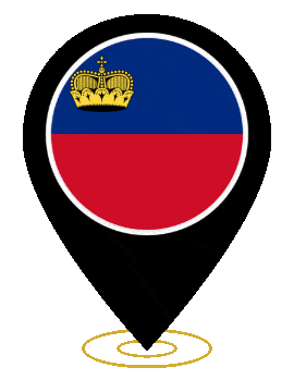 Liechtenstein Pin Heartbeat animated flag GIF