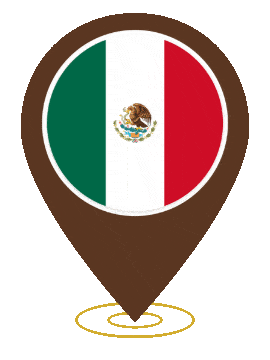 Mexico Pin Heartbeat animated flag GIF