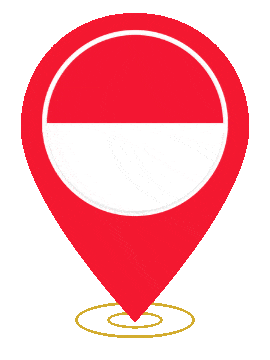 Monaco Pin Heartbeat animated flag GIF