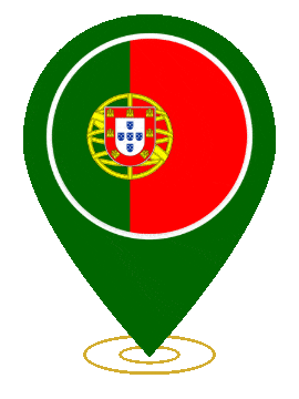 Portugal Pin Heartbeat animated flag GIF