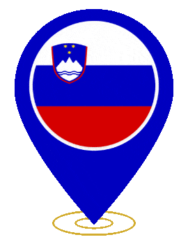 Slovenia Pin Heartbeat animated flag GIF