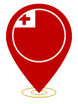 Tonga Pin Heartbeat animated flag GIF