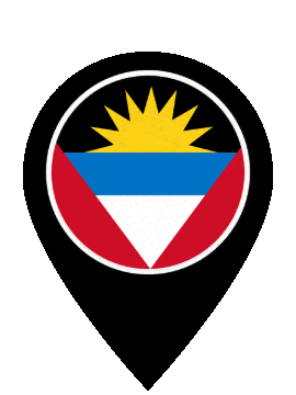 Antigua And Barbuda Pin Pulse animated flag GIF