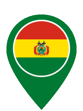 Bolivia Pin Pulse animated flag GIF
