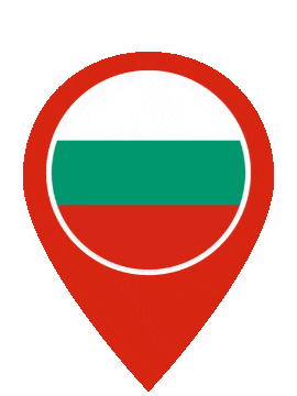 Bulgaria Pin Pulse animated flag GIF