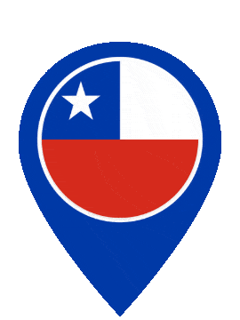 Chile Pin Pulse animated flag GIF