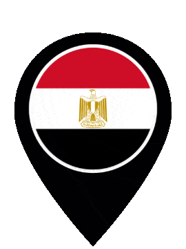 Egypt Pin Pulse animated flag GIF