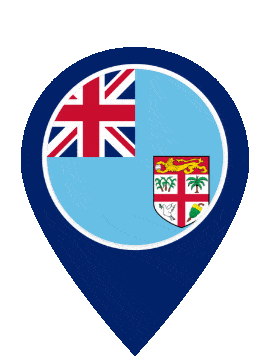 Fiji Pin Pulse animated flag GIF