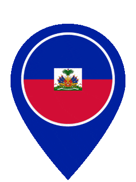 Haiti Pin Pulse animated flag GIF