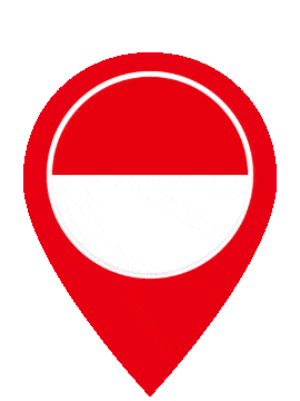 Indonesia Pin Pulse animated flag GIF