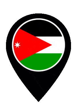 Jordan Pin Pulse animated flag GIF