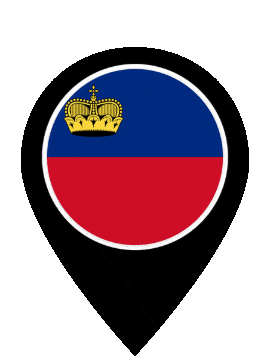Liechtenstein Pin Pulse animated flag GIF