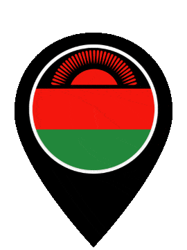 Malawi Pin Pulse animated flag GIF