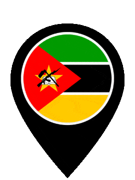 Mozambique Pin Pulse animated flag GIF