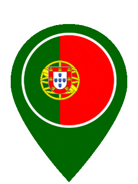 Portugal Pin Pulse animated flag GIF