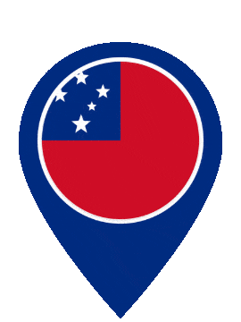 Samoa Pin Pulse animated flag GIF