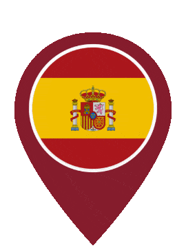 Spain Pin Pulse animated flag GIF