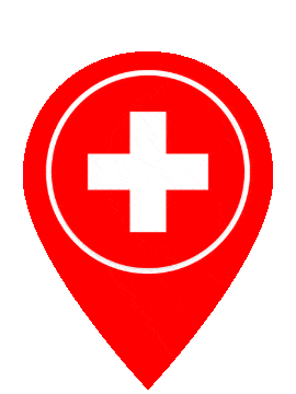 Switzerland Pin Pulse animated flag GIF