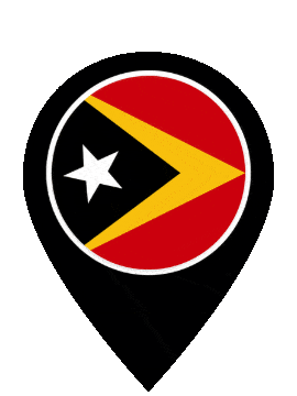Timor Leste Pin Pulse animated flag GIF