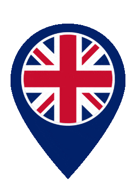 United Kingdom Pin Pulse animated flag GIF