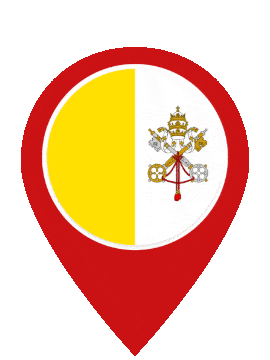 Vatican City Pin Pulse animated flag GIF