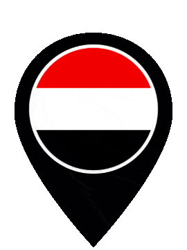 Yemen Pin Pulse animated flag GIF