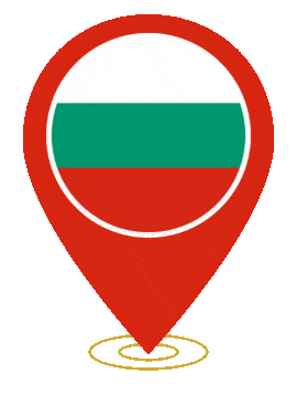 Bulgaria Pin Ring Pulse animated flag GIF