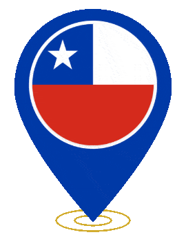 Chile Pin Ring Pulse animated flag GIF