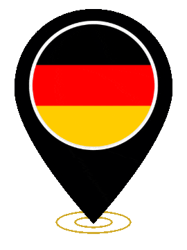 Germany Pin Ring Pulse animated flag GIF