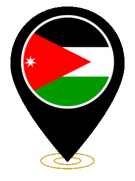 Jordan Pin Ring Pulse animated flag GIF