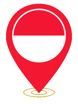 Monaco Pin Ring Pulse animated flag GIF