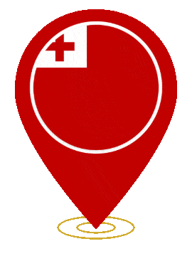 Tonga Pin Ring Pulse animated flag GIF