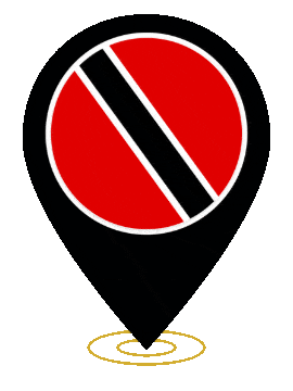 Trinidad And Tobago Pin Ring Pulse animated flag GIF