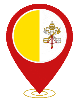Vatican City Pin Ring Pulse animated flag GIF