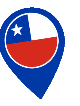 Chile Pin Wobble animated flag GIF