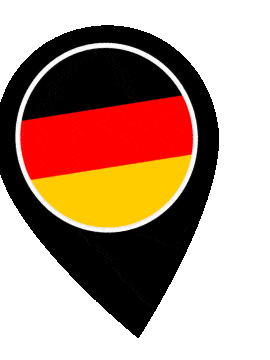 Germany Pin Wobble animated flag GIF