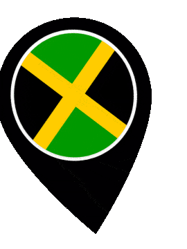 Jamaica Pin Wobble animated flag GIF
