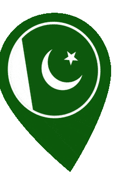 Pakistan Pin Wobble animated flag GIF