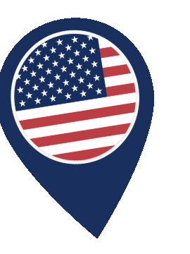 Pin Wobble US flag GIF