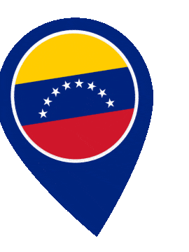 Venezuela Pin Wobble animated flag GIF