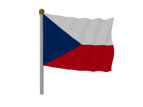 Czechia Pole animated flag GIF