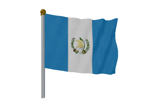 Guatemala Pole animated flag GIF