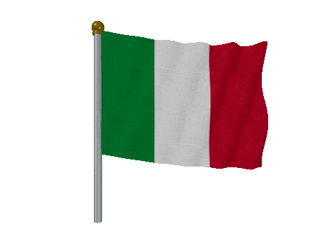 Italy Pole animated flag GIF