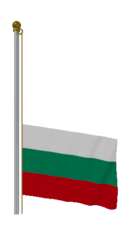 Bulgaria Raise & Lower animated flag GIF